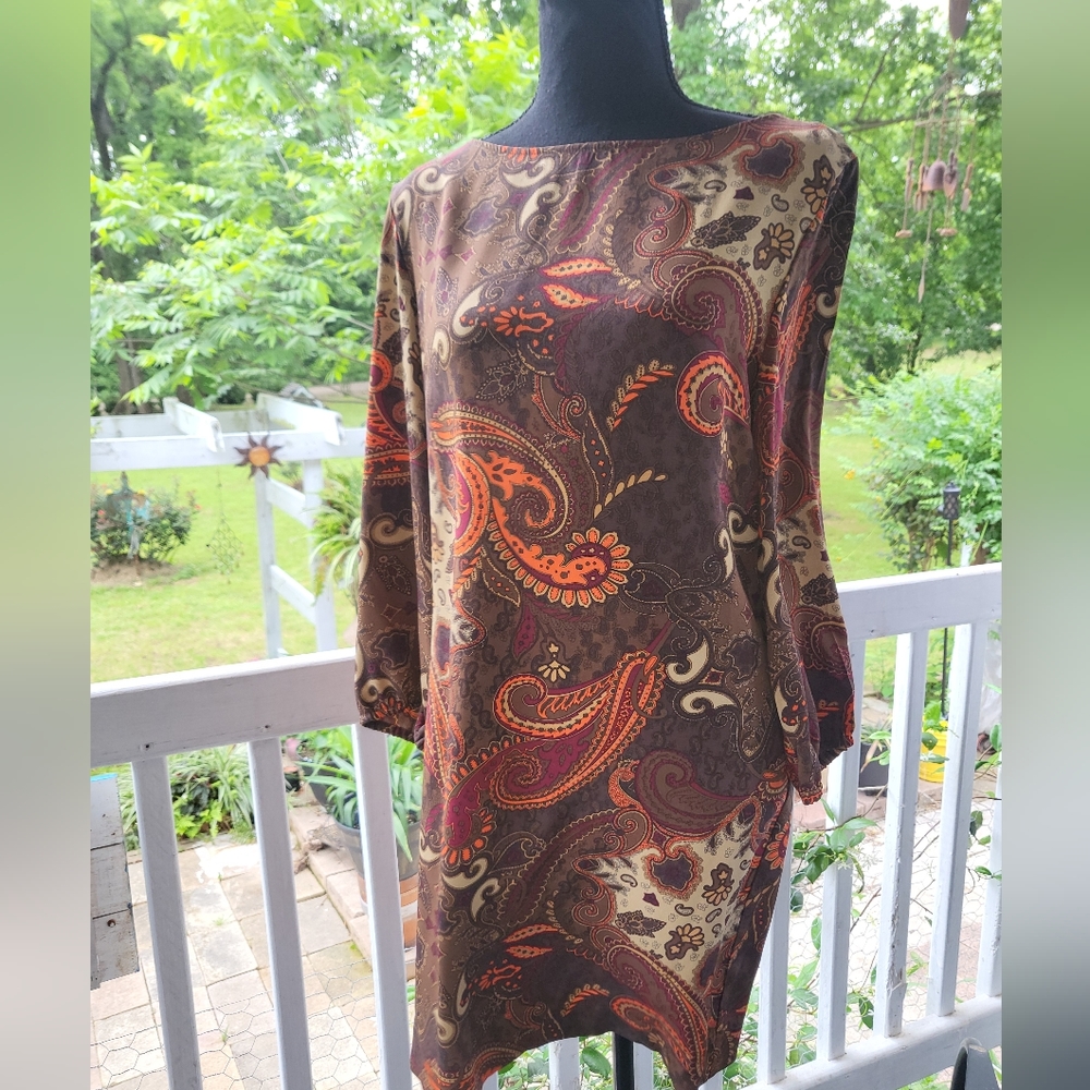 AMOUR VERT SILK DRESS